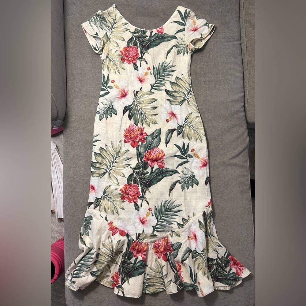 Vintage Liberty House Young Hawaii - Floral Print Muumuu Size P / Small